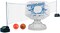 Swim Central 16' SplashBack Basketball and Volleyball Combo Swimming Pool Game